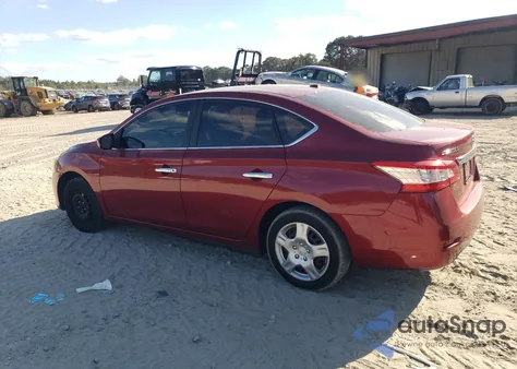 2015 Nissan Sentra S z USA, uszkodzony, nr VIN 3N1AB7AP0FL686817
